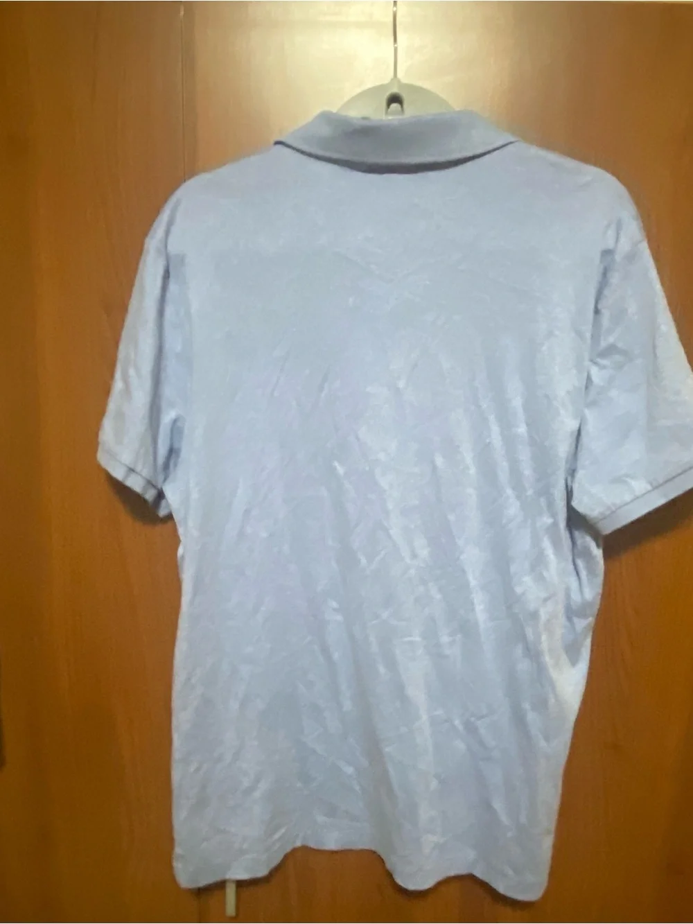 Polo Ralph Lauren Men's Polo Shirt Sky Blue Cotton summer vacation office Sz XL